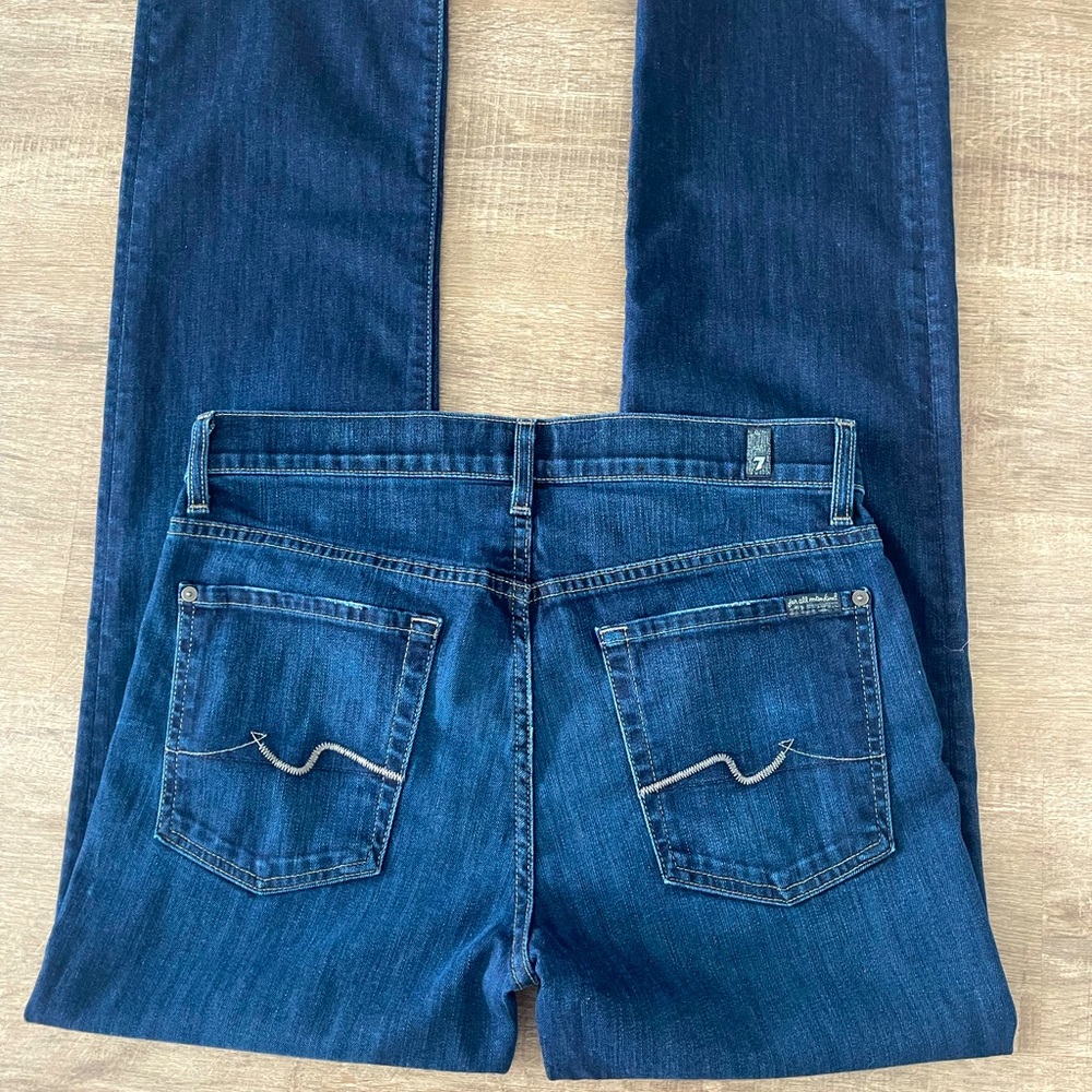7 for all mankind jeans size 32 straight leg good condition